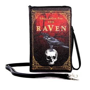 Edgar Allan Poe The Raven Book Bag